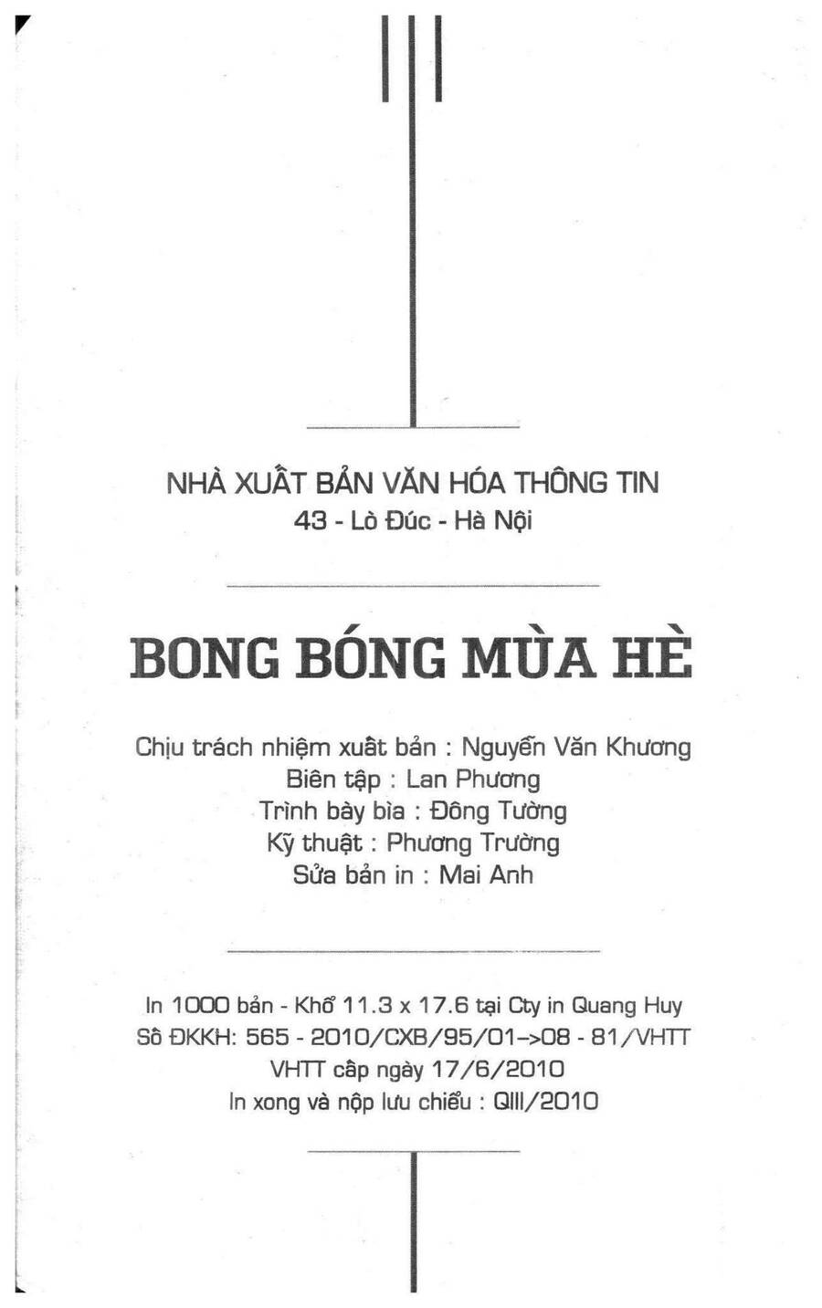 Bong Bóng Mùa Hè Chương 29 Page 2