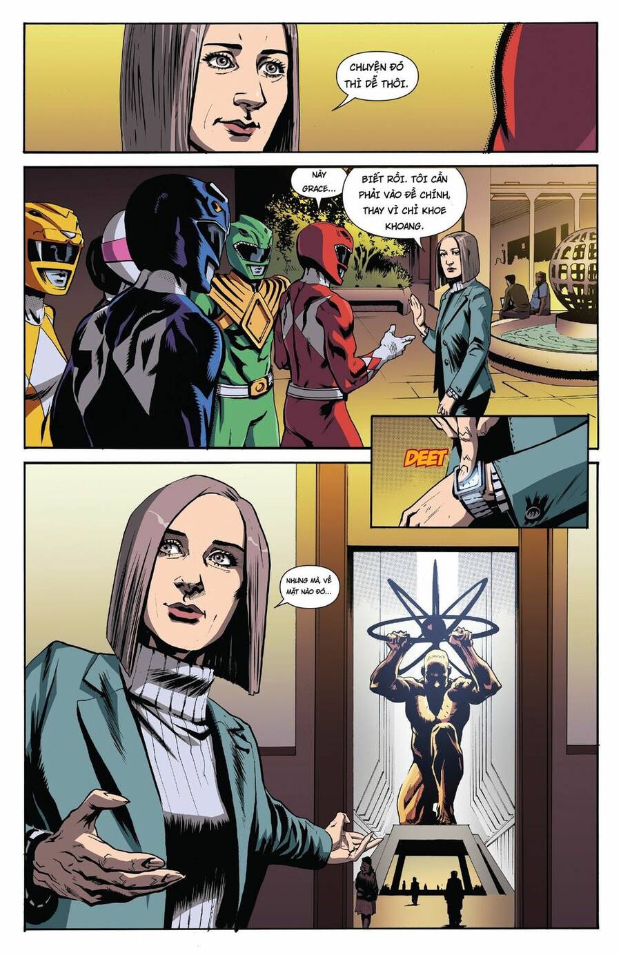 Mighty Morphin Power Rangers Chương 21 Page 9