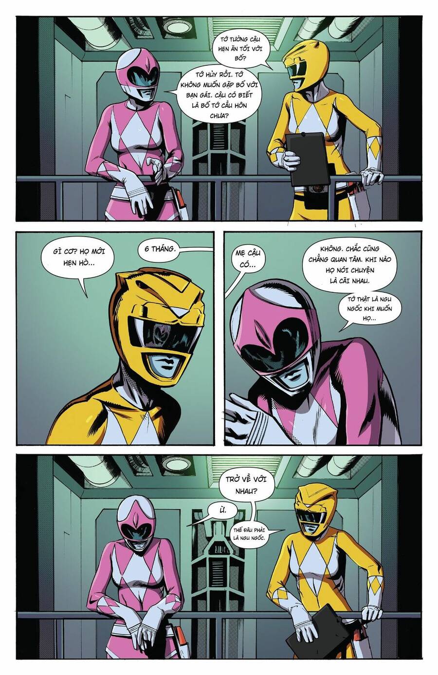 Mighty Morphin Power Rangers Chương 22 Page 12