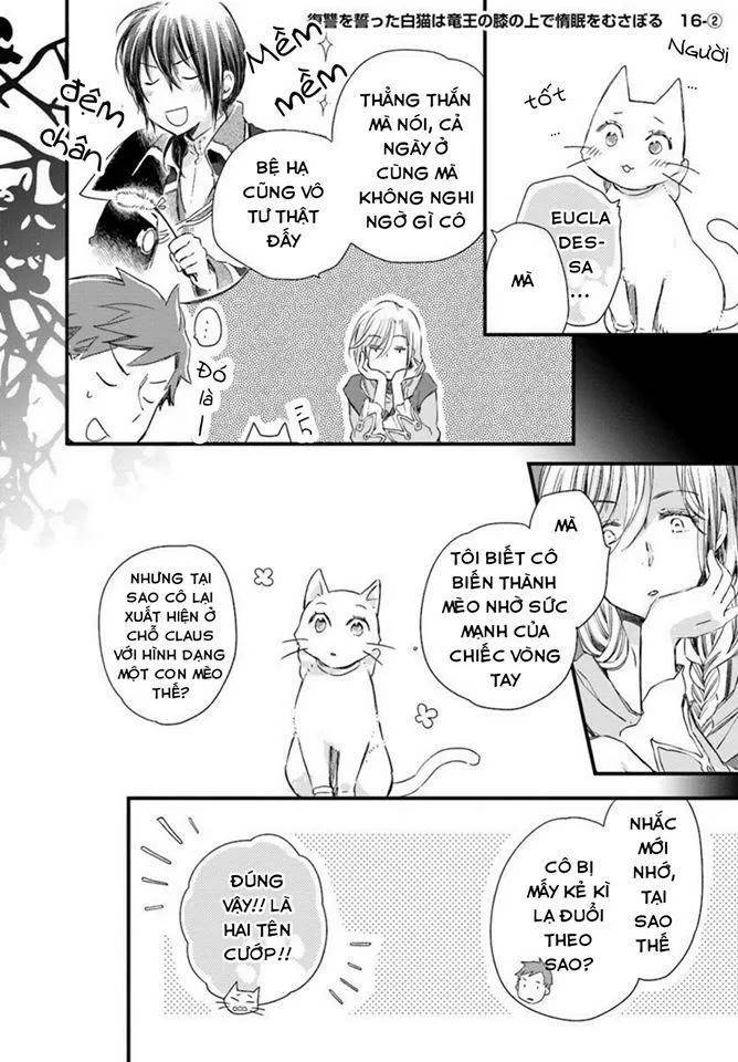 Fukushuu Wo Chikatta Shironeko Wa Ryuuou No Hiza No Jou De Damin Wo Musaboru Chương 16 Page 8