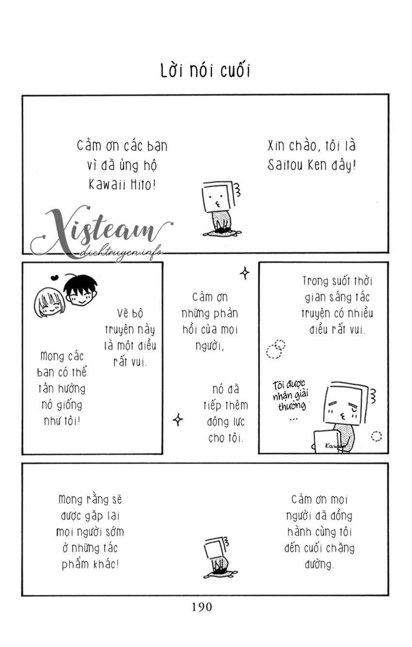 Kawaii Hito (Saitou Ken) Chương 30.5 Page 8