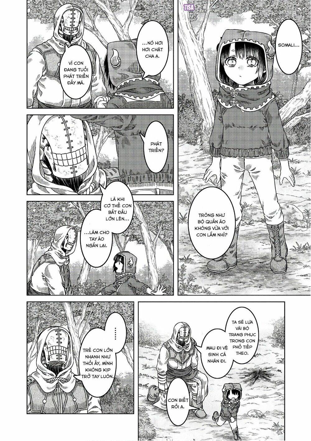 Somali To Mori No Kamisama Chương 30.5 Page 4