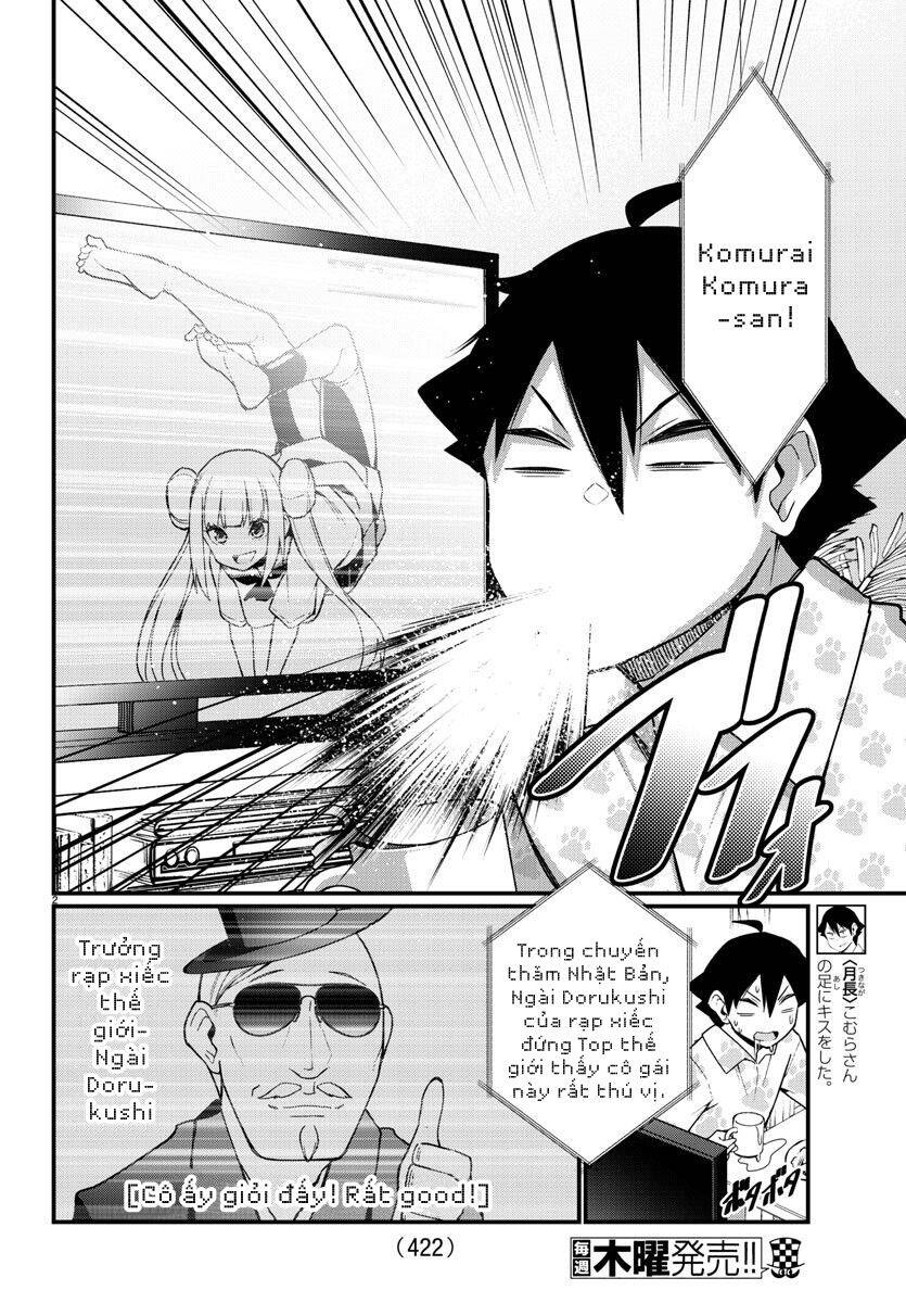 Ashigei Shoujo Komura-San Chương 55 Page 4