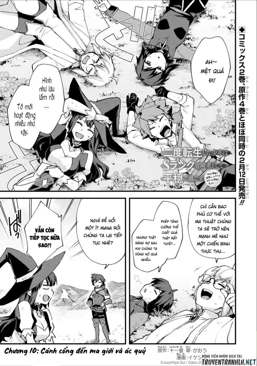 Nido Tensei Shita Shounen Wa S Rank Boukensha Toshite Heion Ni Sugosu-Zense Ga Kenja De Eiyuu Datta Chương 10 Page 3