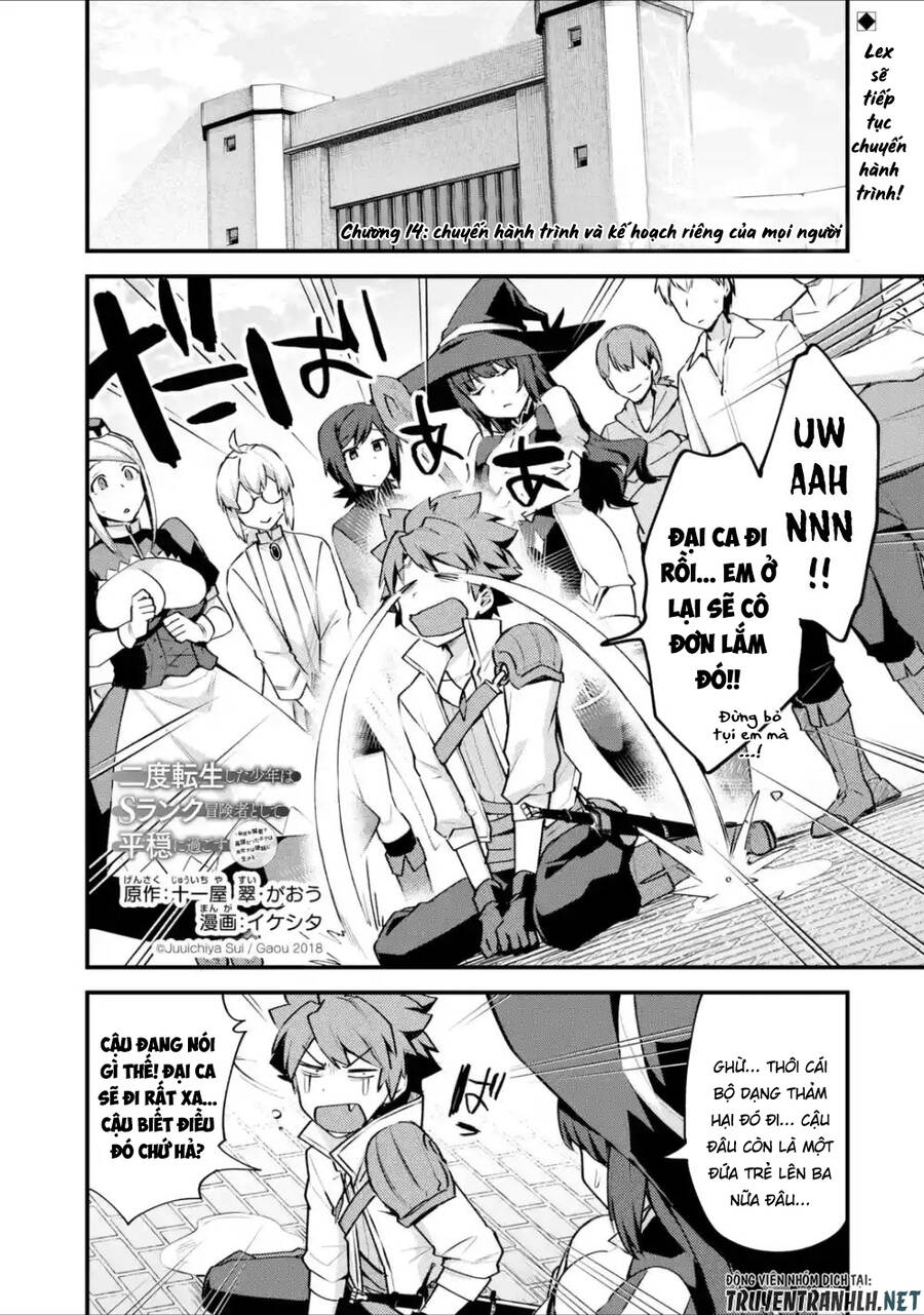 Nido Tensei Shita Shounen Wa S Rank Boukensha Toshite Heion Ni Sugosu-Zense Ga Kenja De Eiyuu Datta Chương 14 Page 3