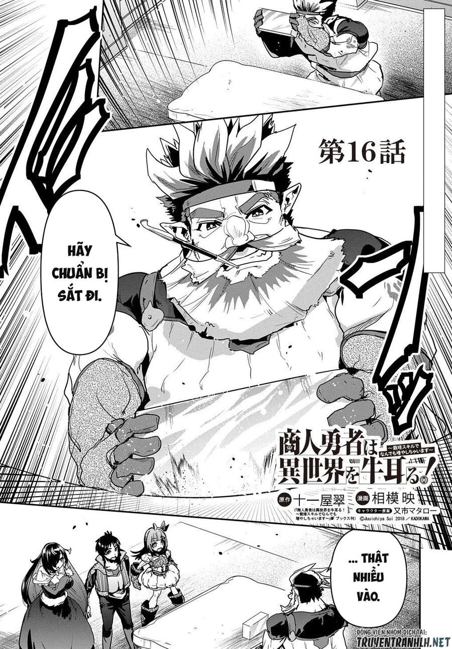 Shounin Yuusha Wa Isekai Wo Gyuujiru! – Saibai Skill De Nandemo Fuyashi Chaimasu Chương 16 Page 3