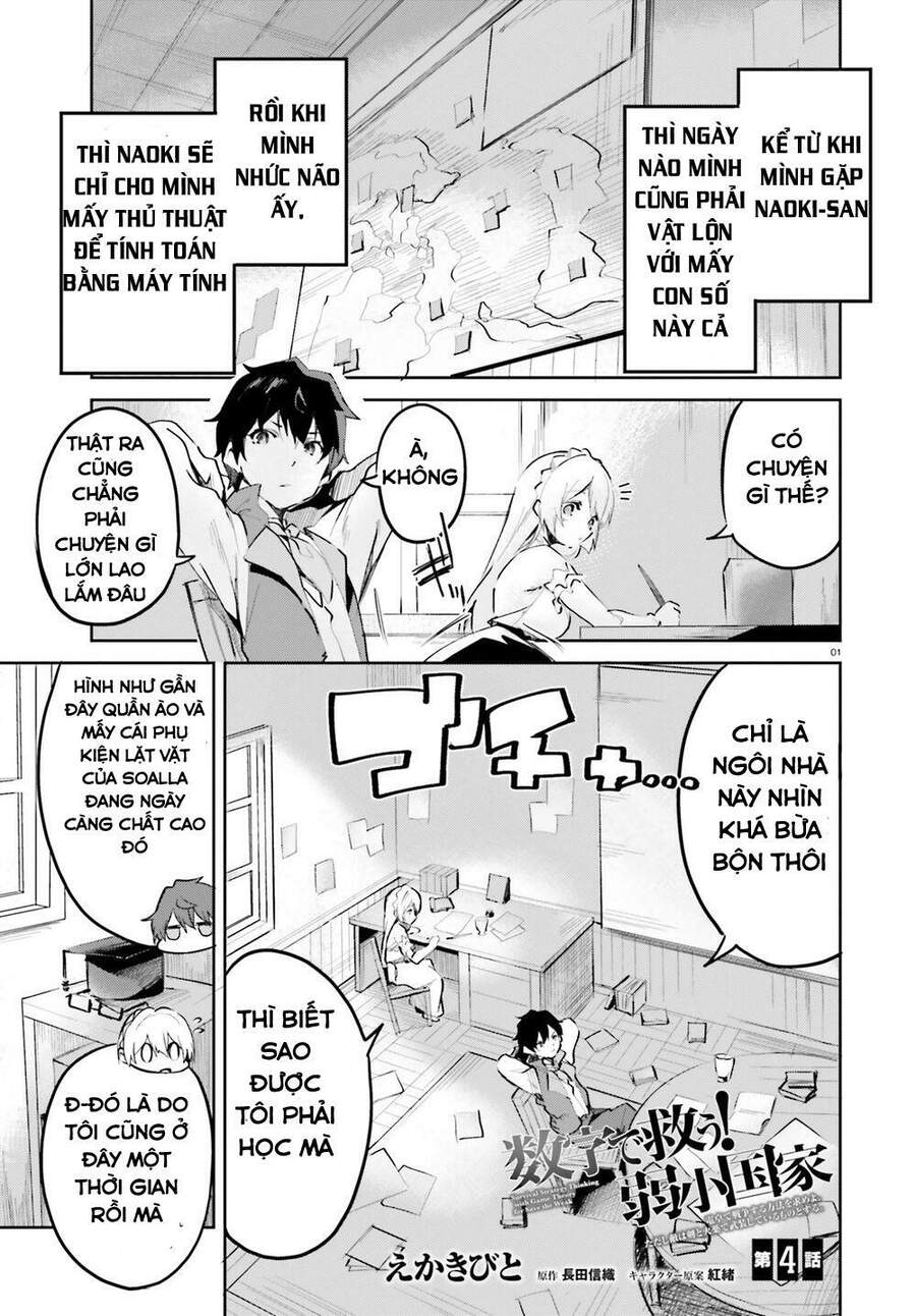 Suuji De Sukuu! Jyakushou Kokka Chương 4 Page 2