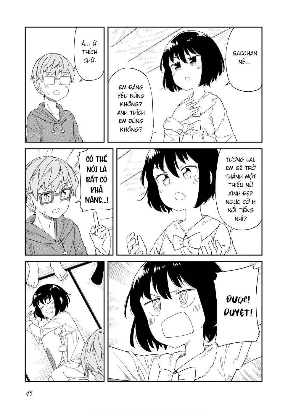 Hinomoto Sanshimai Wa Kamatte Hoshii Chương 23 Page 7