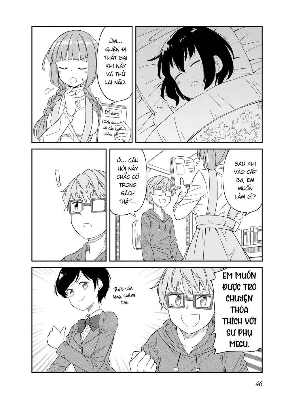 Hinomoto Sanshimai Wa Kamatte Hoshii Chương 23 Page 8