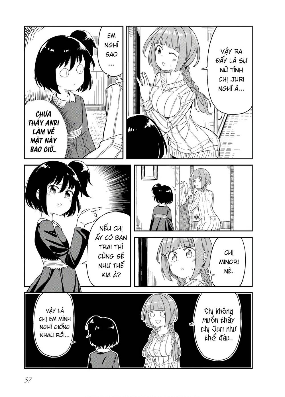 Hinomoto Sanshimai Wa Kamatte Hoshii Chương 24 Page 7