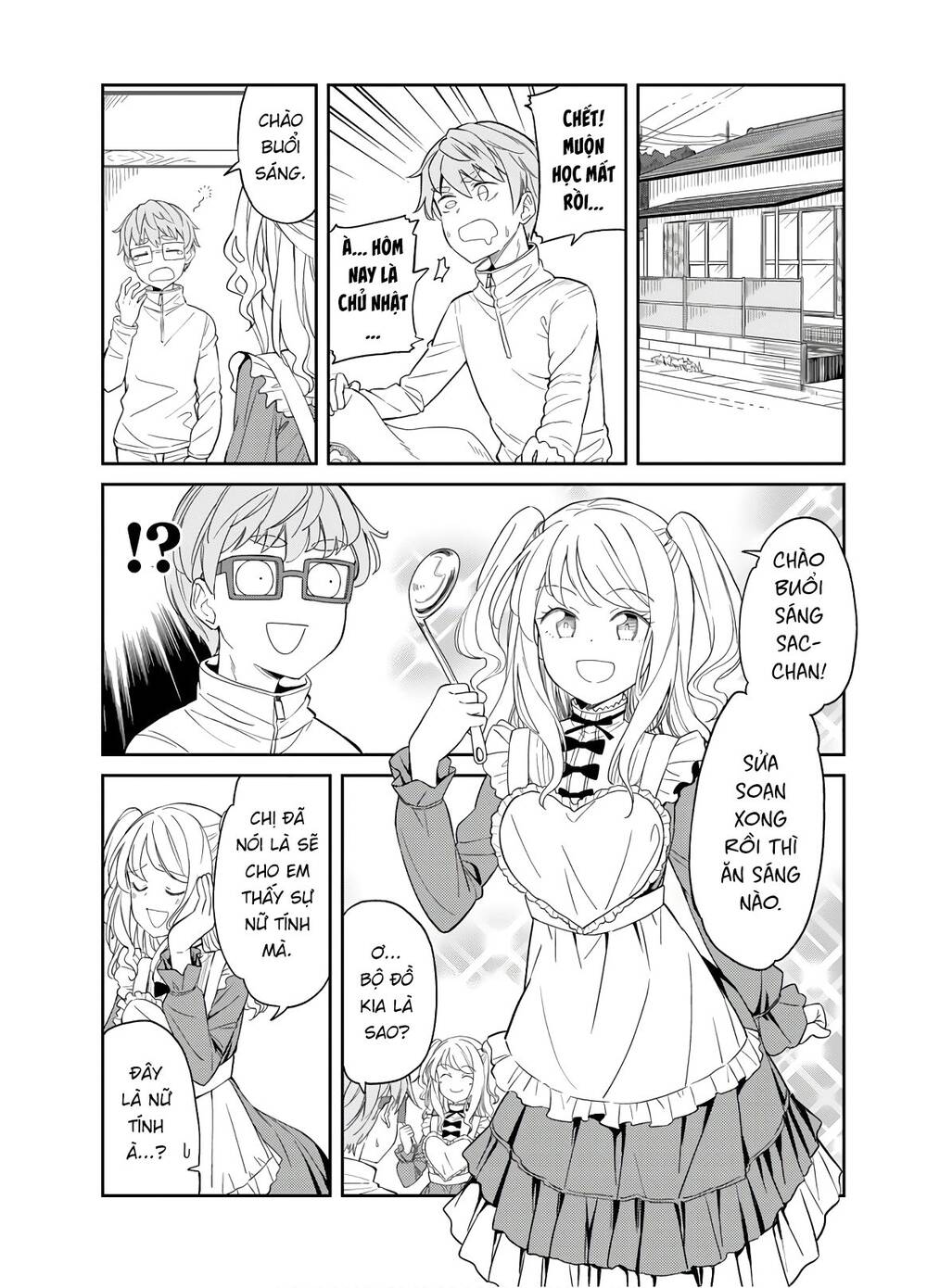 Hinomoto Sanshimai Wa Kamatte Hoshii Chương 24 Page 4