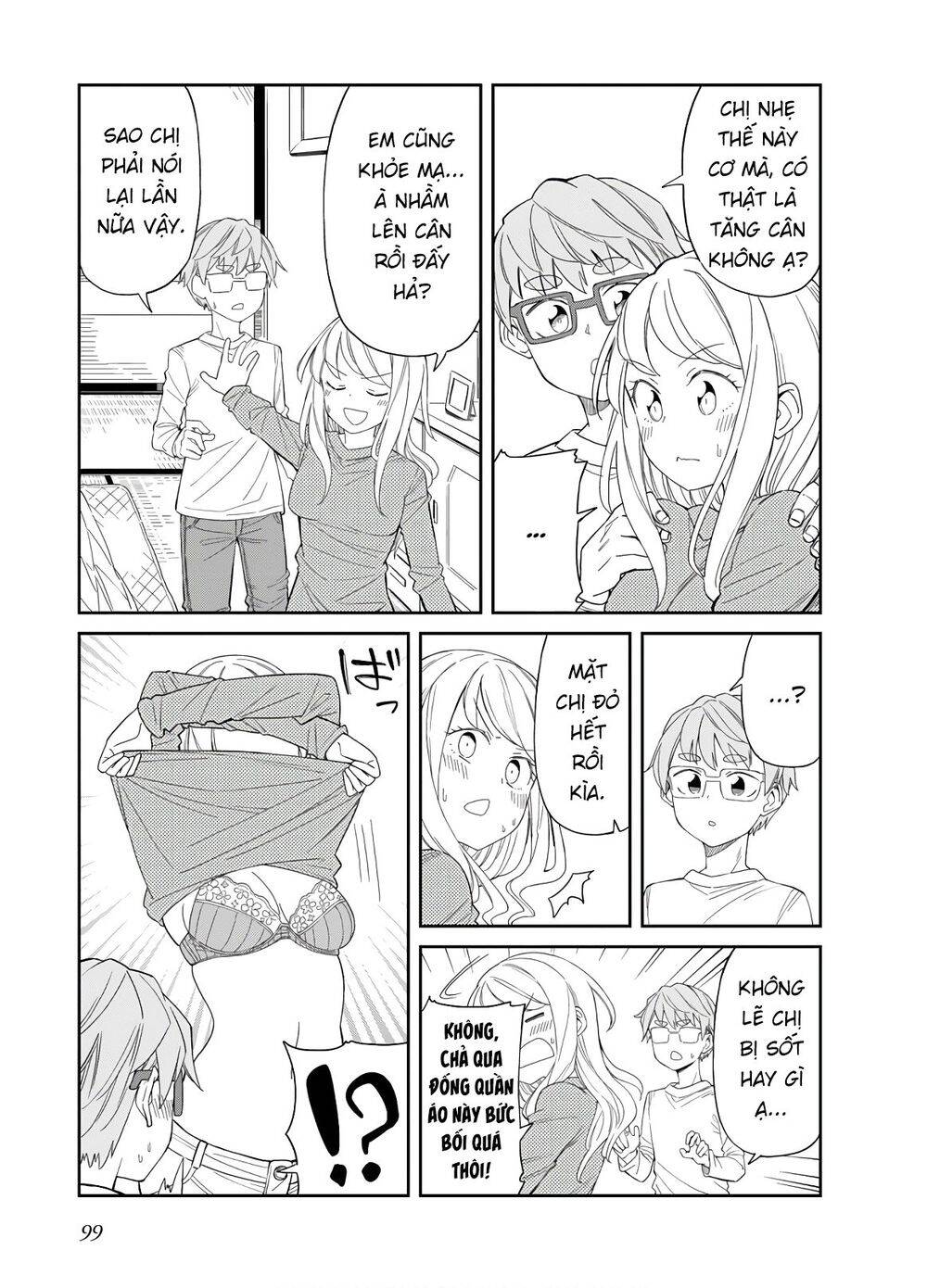 Hinomoto Sanshimai Wa Kamatte Hoshii Chương 27 Page 9