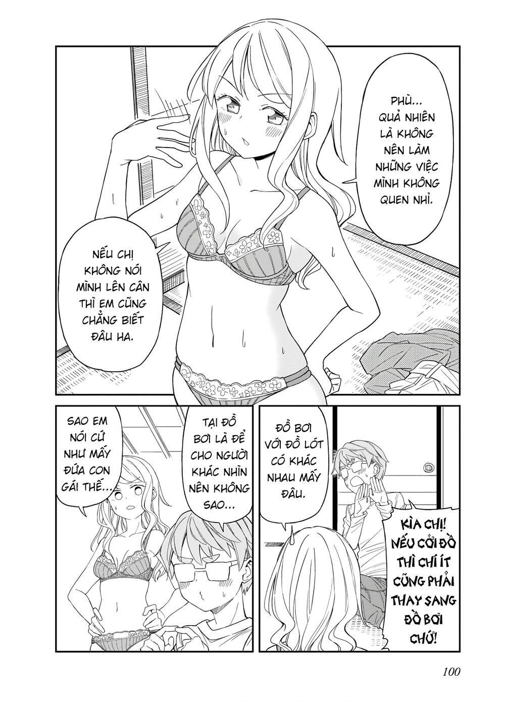 Hinomoto Sanshimai Wa Kamatte Hoshii Chương 27 Page 10