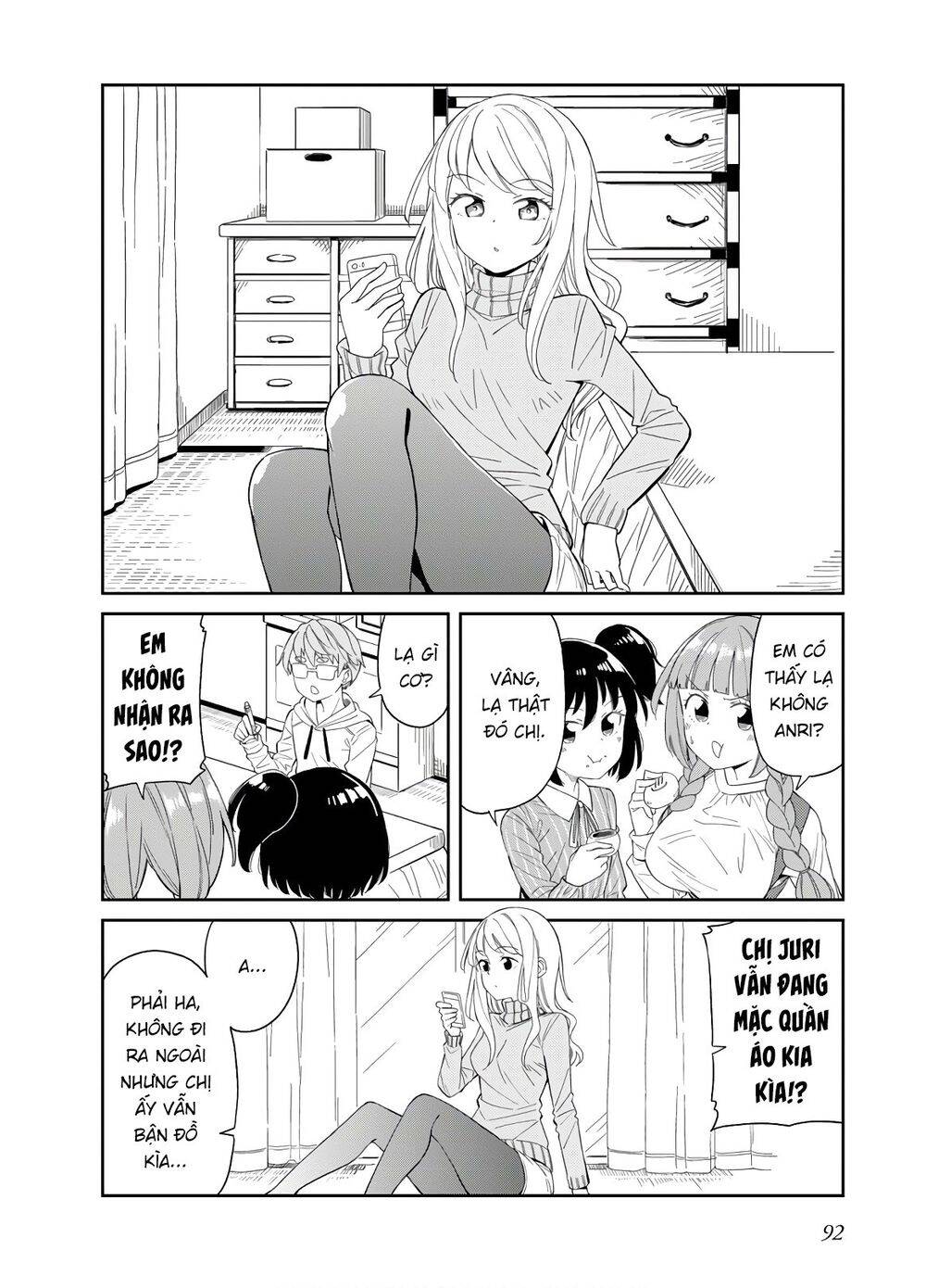 Hinomoto Sanshimai Wa Kamatte Hoshii Chương 27 Page 2