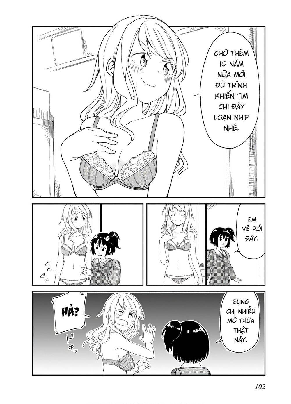 Hinomoto Sanshimai Wa Kamatte Hoshii Chương 27 Page 12