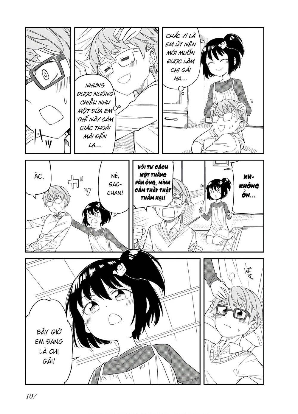 Hinomoto Sanshimai Wa Kamatte Hoshii Chương 28 Page 5