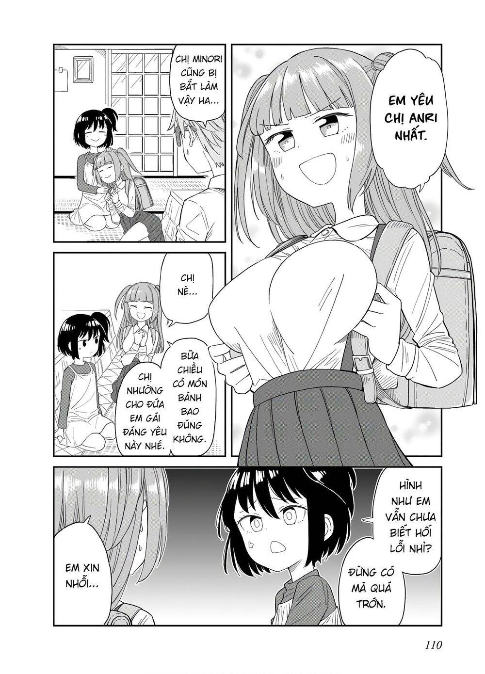 Hinomoto Sanshimai Wa Kamatte Hoshii Chương 28 Page 8