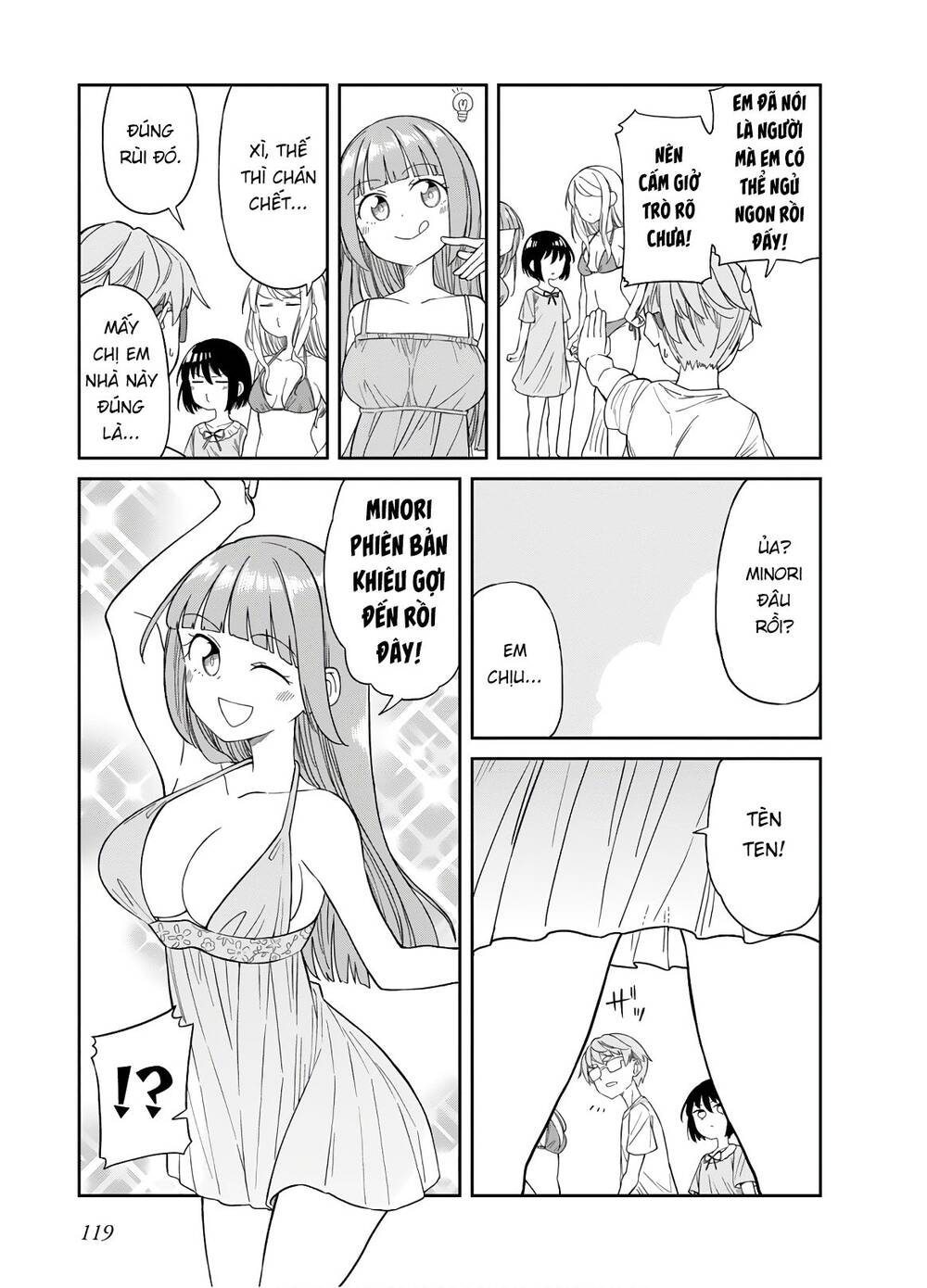 Hinomoto Sanshimai Wa Kamatte Hoshii Chương 29 Page 5