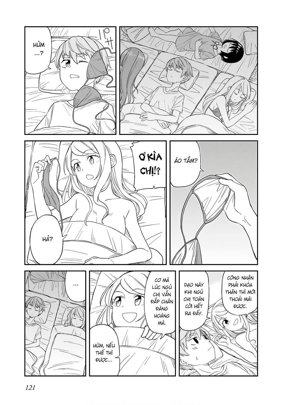 Hinomoto Sanshimai Wa Kamatte Hoshii Chương 29 Page 7