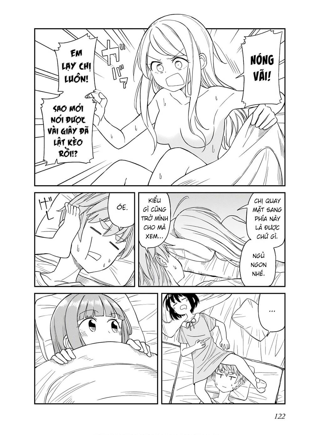 Hinomoto Sanshimai Wa Kamatte Hoshii Chương 29 Page 8