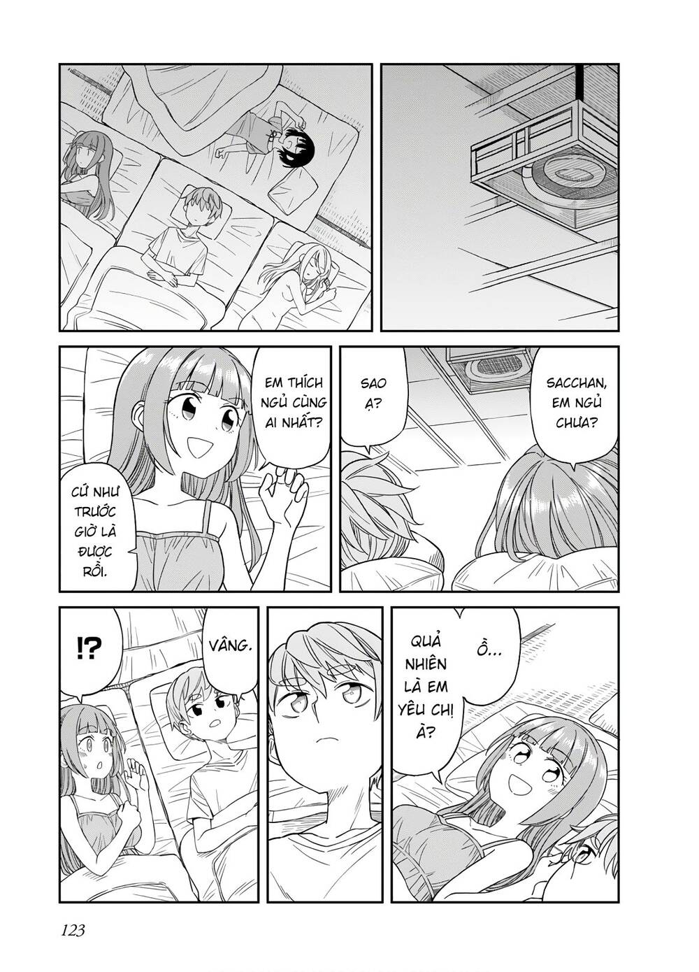 Hinomoto Sanshimai Wa Kamatte Hoshii Chương 29 Page 9