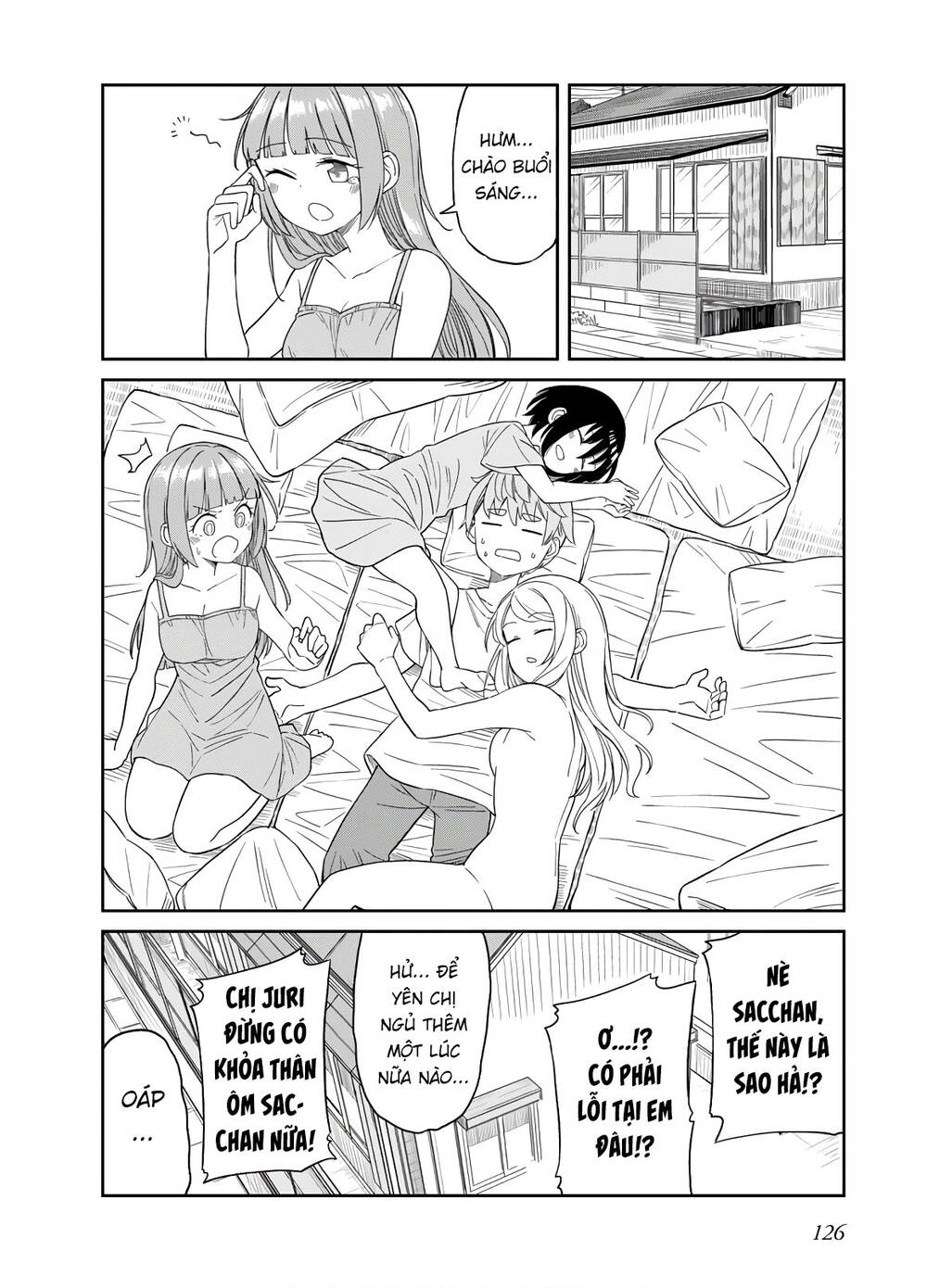 Hinomoto Sanshimai Wa Kamatte Hoshii Chương 29 Page 12