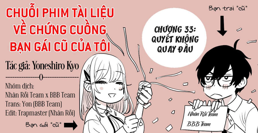 Chuỗi Phim Tài Liệu Về Chứng Cuồng Bạn Gái Cũ Của Tôi. Chương 33 Page 2