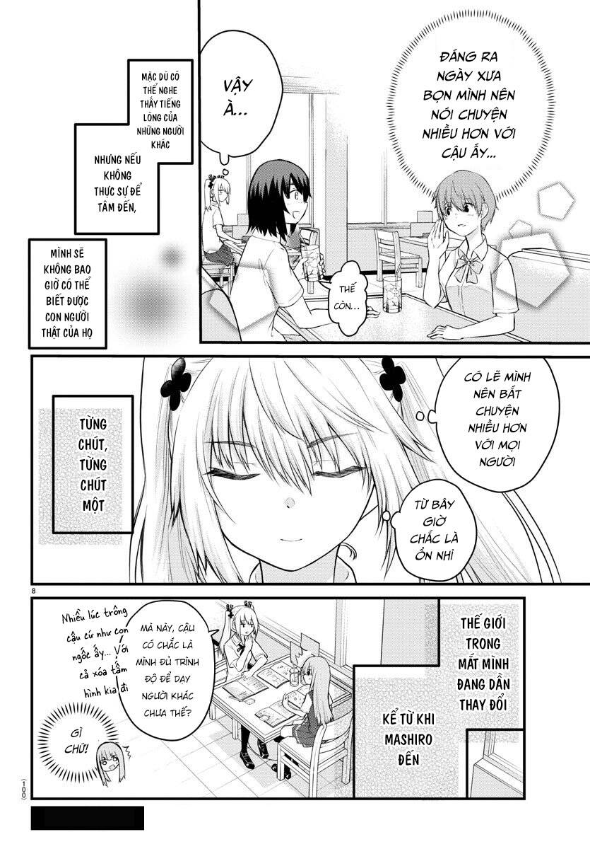 Koe Ga Dasenai Shoujo Wa "Kanojo Ga Yasashisugiru" To Omotte Iru Chương 16 Page 9