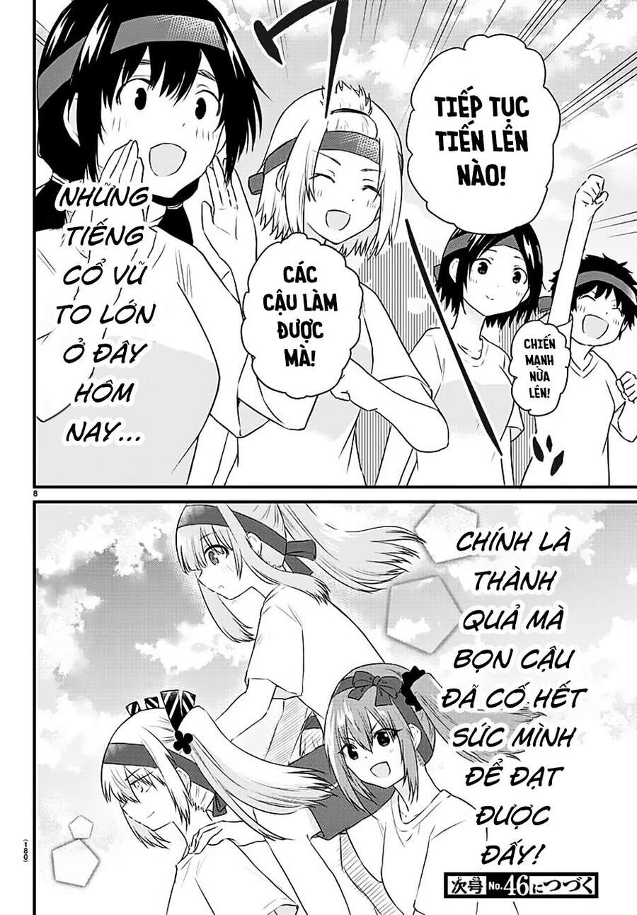 Koe Ga Dasenai Shoujo Wa "Kanojo Ga Yasashisugiru" To Omotte Iru Chương 35 Page 8