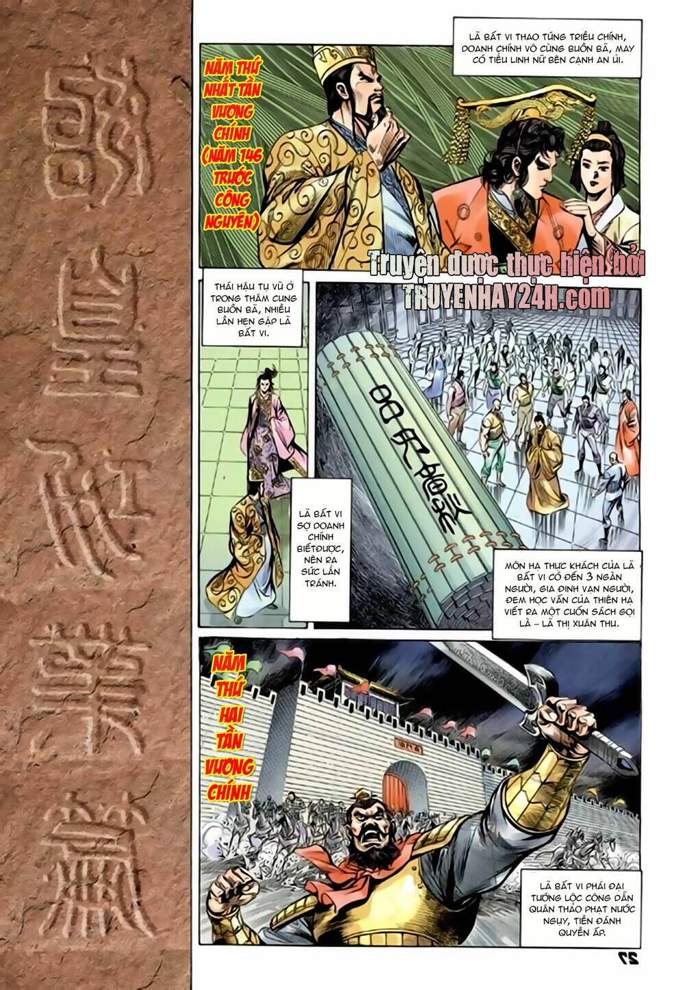 Thiên Tử Truyền Kỳ 2 – Tần Vương Doanh Chính Chương 67 Page 27