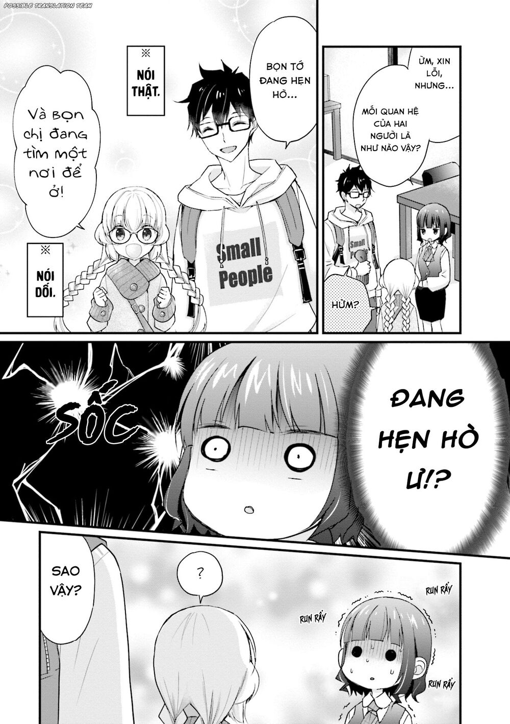 Senpai Kiêm Bạn Gái Nhỏ Nhắn Của Tôi Rất Dễ Thương Chương 4 Page 11