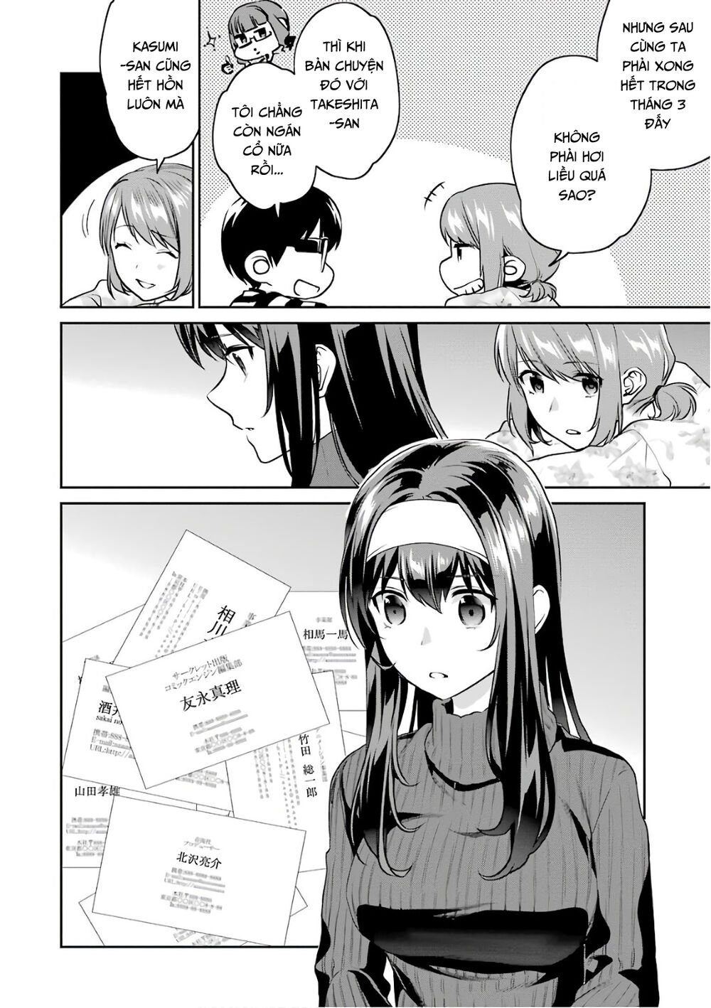 Saenai Kanojo No Sodatekata Chương 50 Page 28