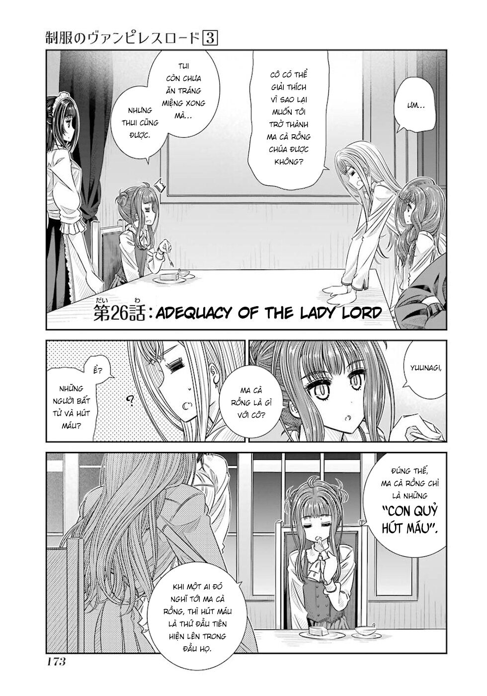 Seifuku No Vampiress Lord Chương 26 Page 2