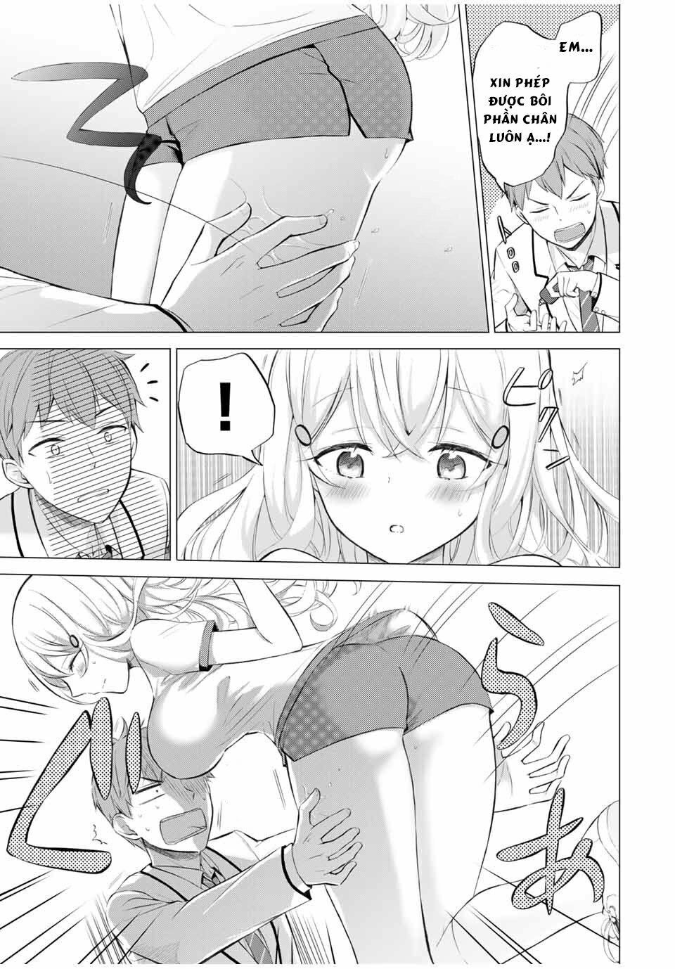 Seito Kaichou Wa Bed No Ue De Subete O Hodoku Chương 4.5 Page 4