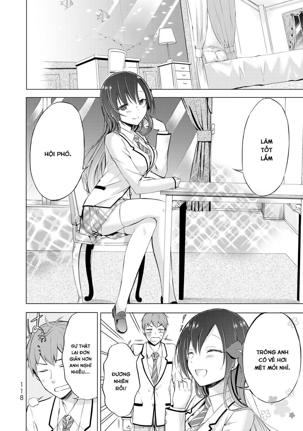 Seito Kaichou Wa Bed No Ue De Subete O Hodoku Chương 4 Page 26