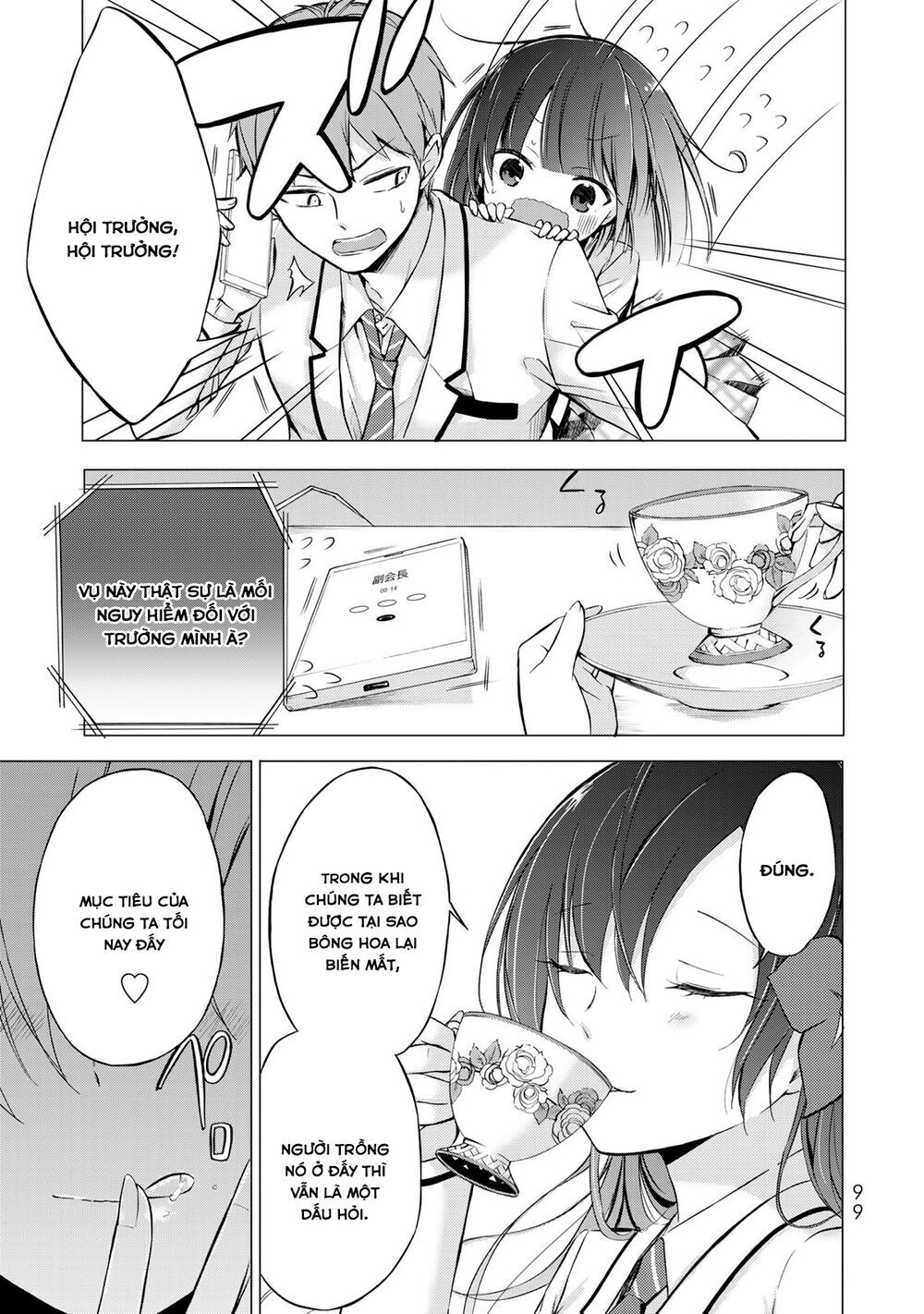 Seito Kaichou Wa Bed No Ue De Subete O Hodoku Chương 4 Page 7