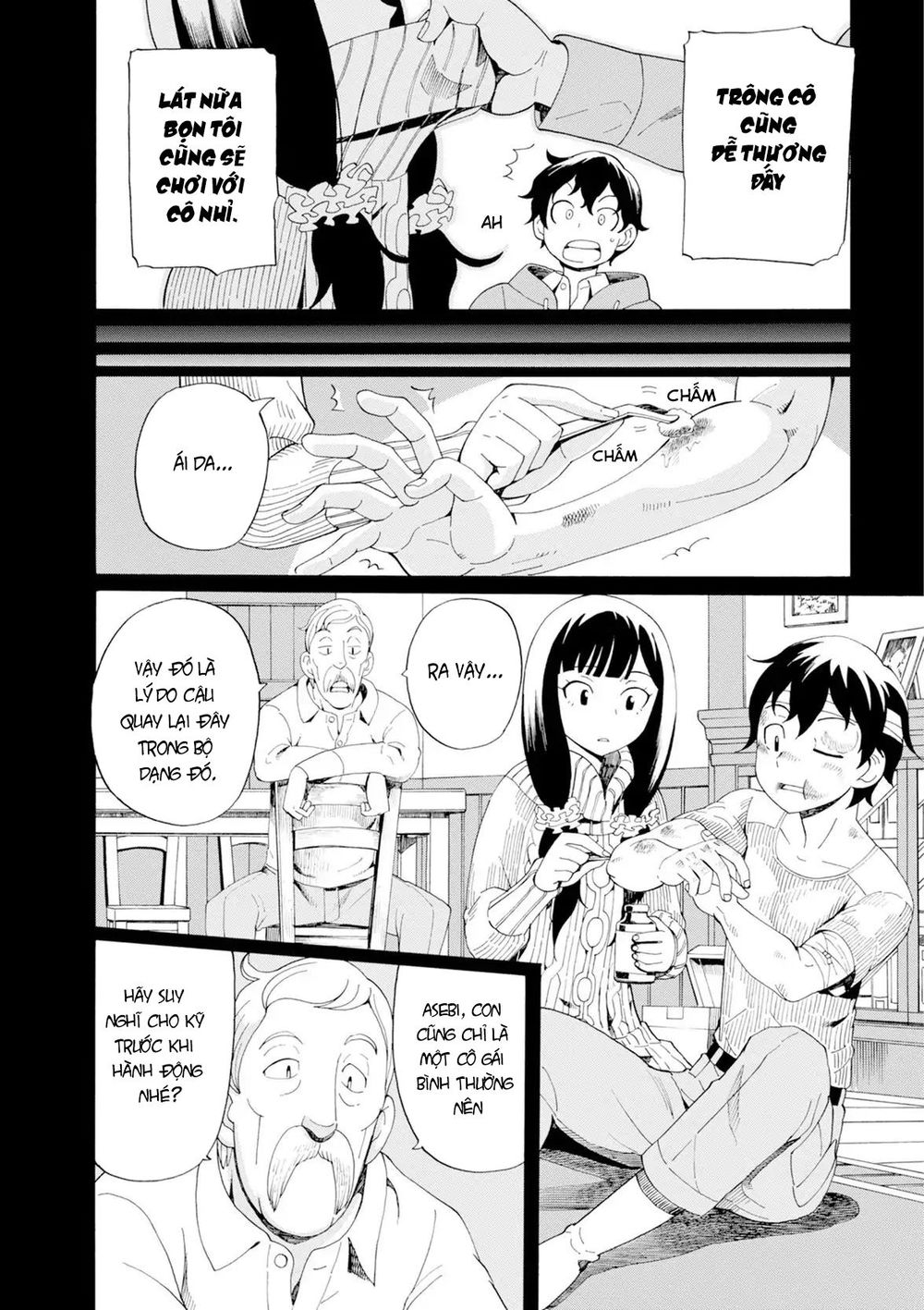 Asebi To Sora Sekai No Boukensha. Chương 31 Page 7