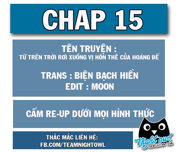 Từ Trên Trời Rơi Xuống Vị Hôn Thê Của Hoàng Đế Chương 15 Page 1