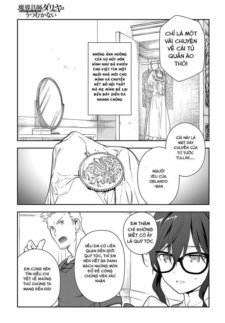 Madougushi Dahliya Wa Utsumukanai ~Kyou Kara Jiyuu Na Shokunin Life~ Chương 3 Page 31