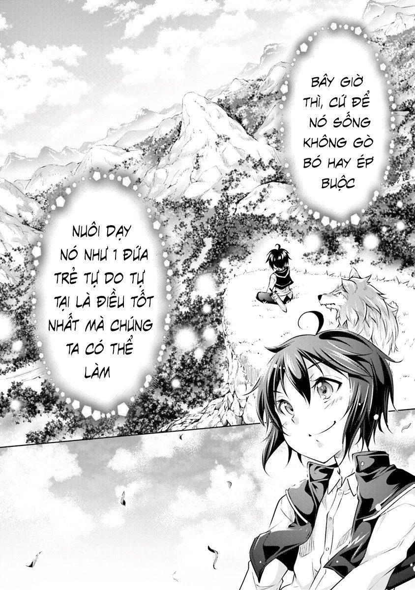 Kamigami Ni Sodaterare Shimo No, Saikyou To Naru Chương 1.2 Page 17