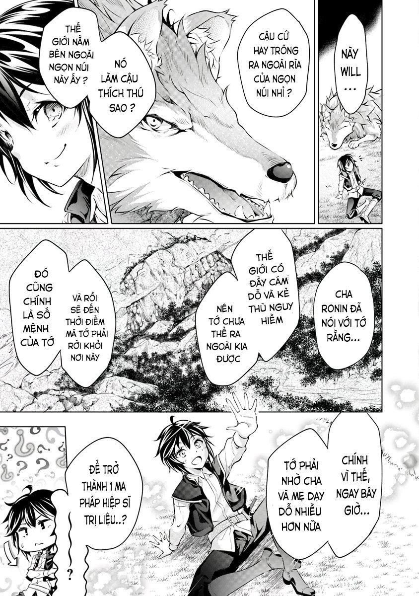 Kamigami Ni Sodaterare Shimo No, Saikyou To Naru Chương 1.2 Page 18