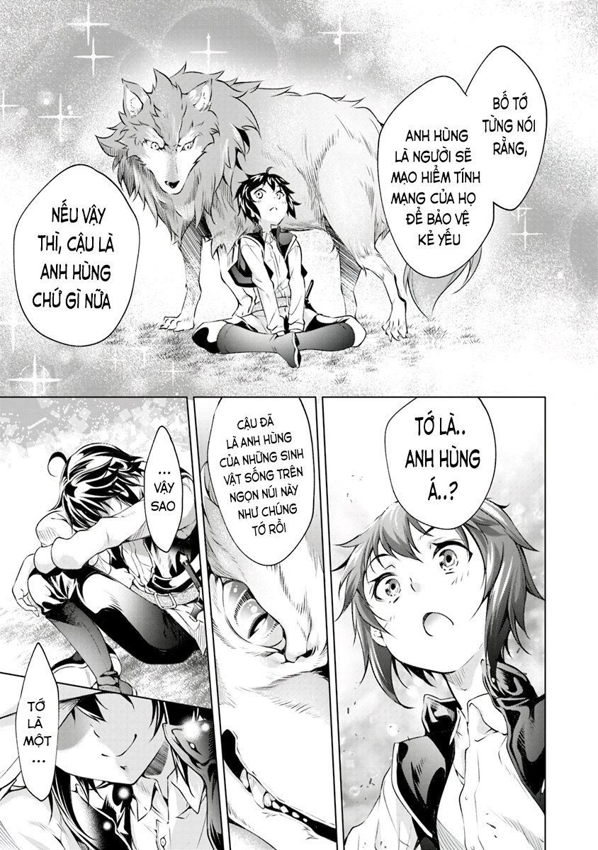 Kamigami Ni Sodaterare Shimo No, Saikyou To Naru Chương 1.2 Page 20