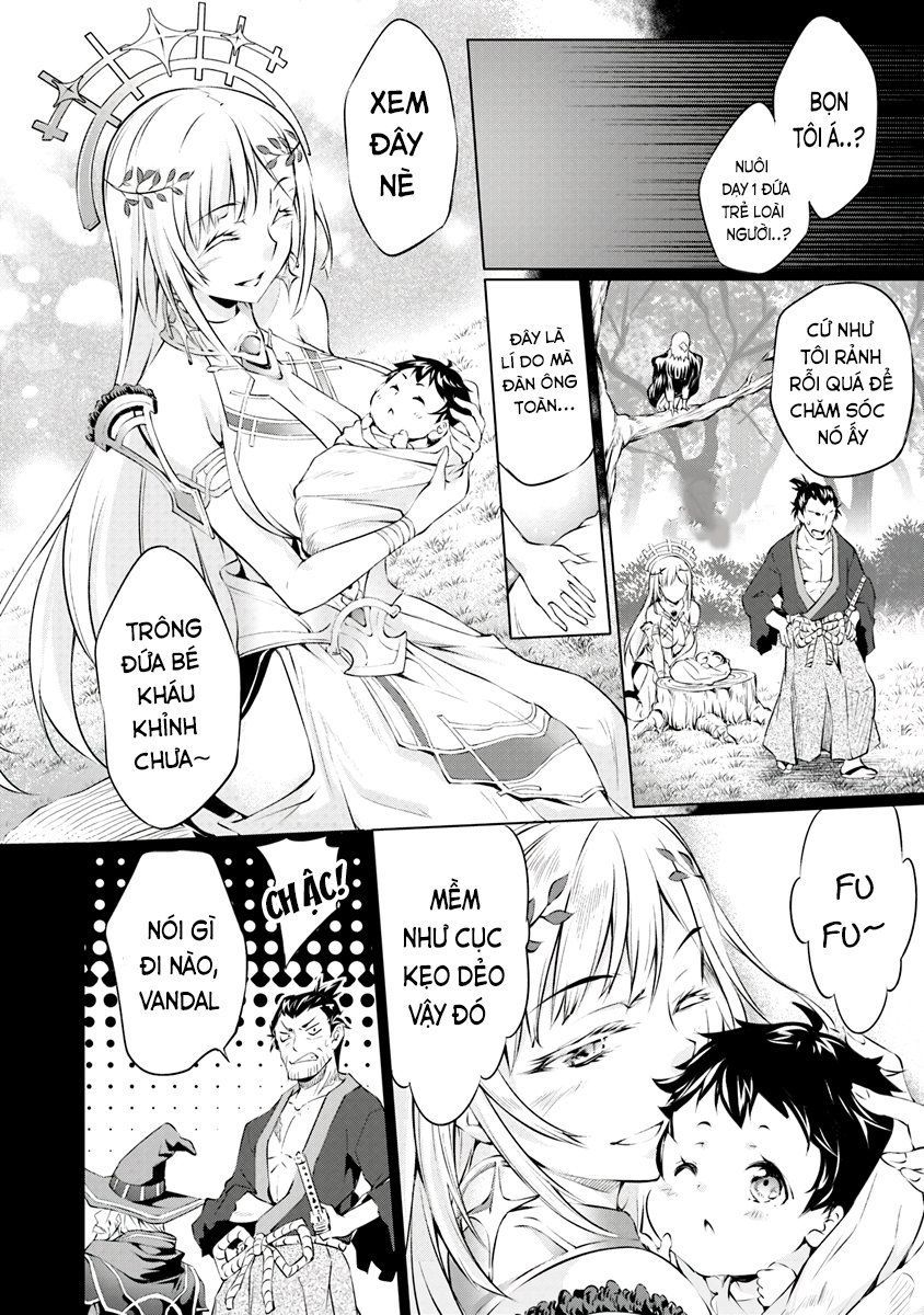 Kamigami Ni Sodaterare Shimo No, Saikyou To Naru Chương 1.2 Page 7