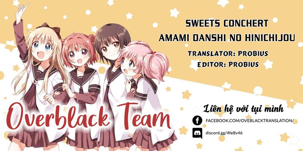 Sweets Conchert – Amami Danshi No Hinichijou Chương 11.5 Page 1