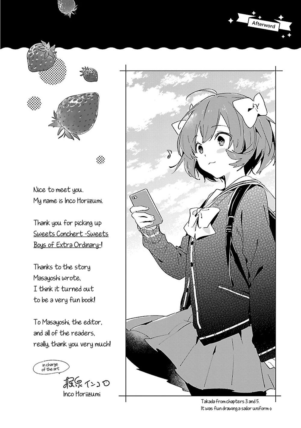 Sweets Conchert – Amami Danshi No Hinichijou Chương 11.5 Page 8