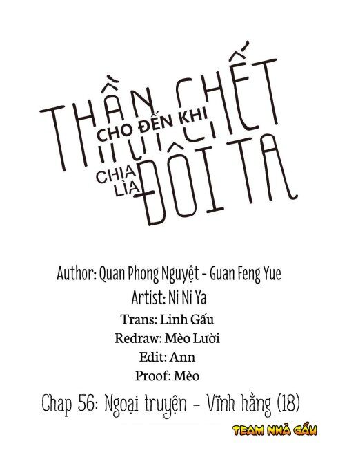 Cho Đến Khi Thần Chết Chia Lìa Đôi Ta Chương 56 Page 1