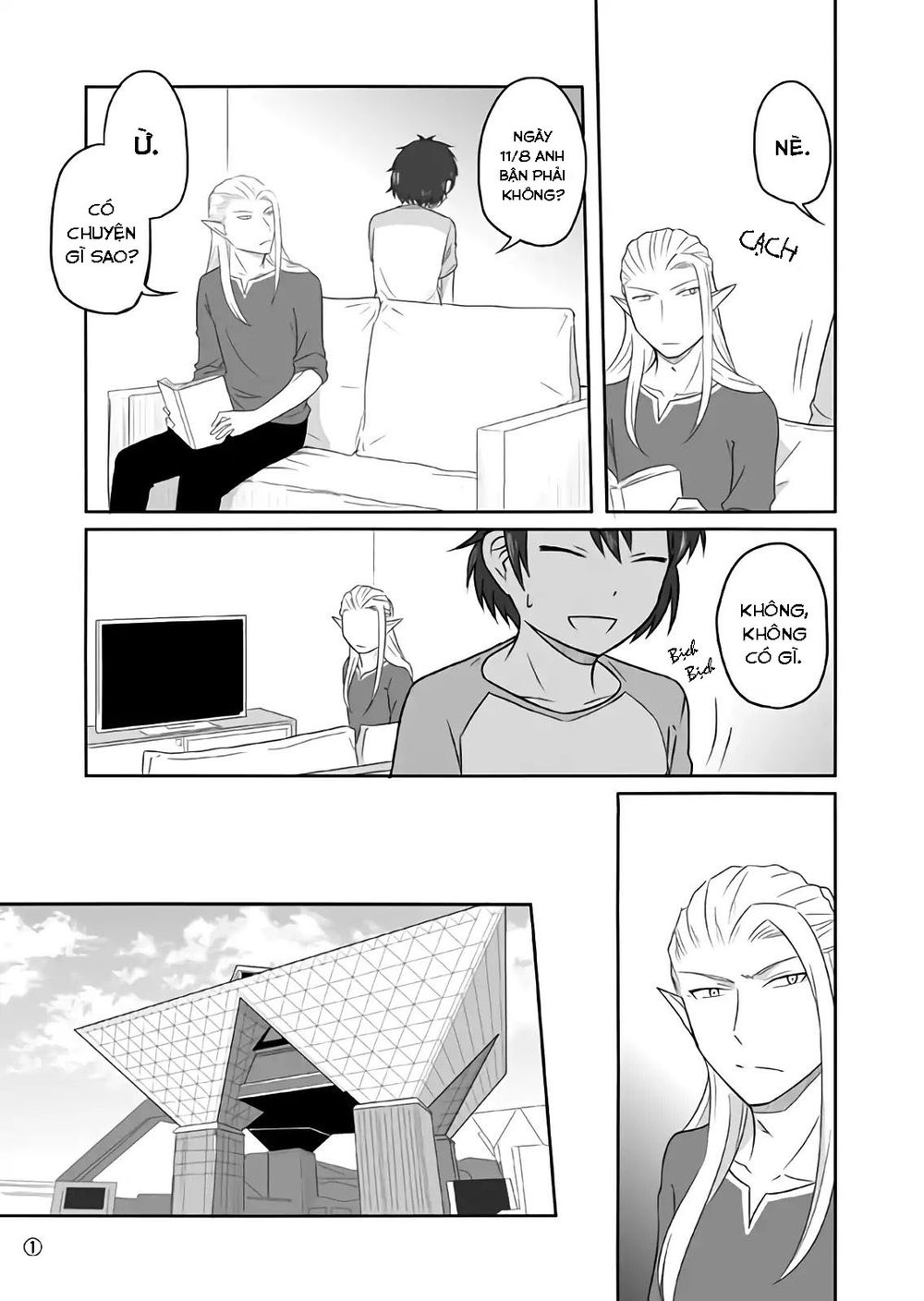 Elf Boyfriend And Boyish Girlfriend Chương 6 Page 1