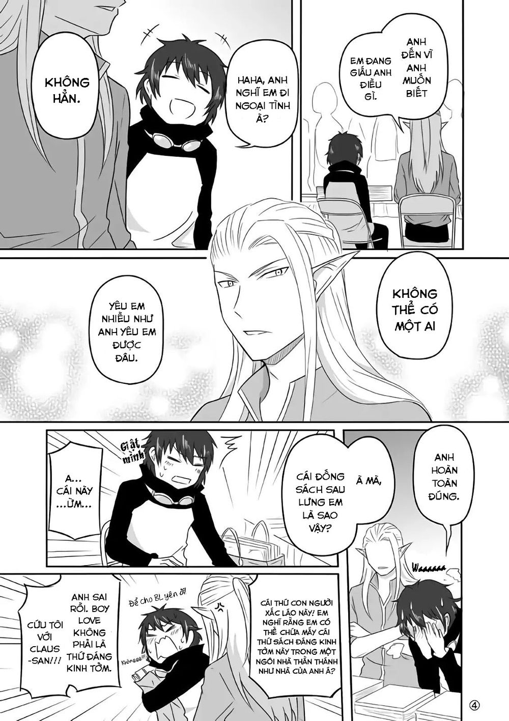 Elf Boyfriend And Boyish Girlfriend Chương 6 Page 4