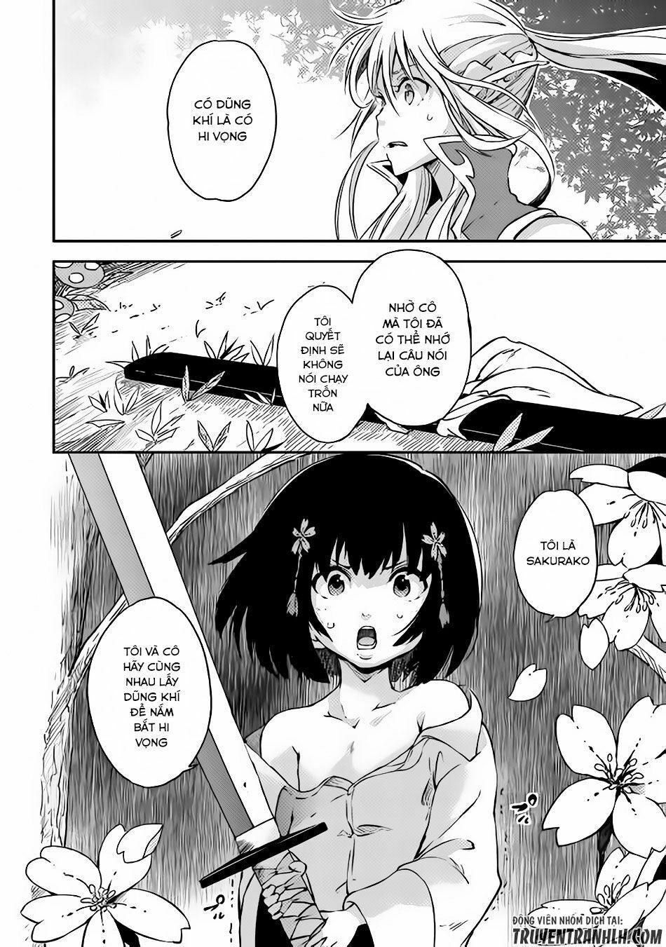 Yuusha No Mago To Maou No Musume Chương 1 Page 23