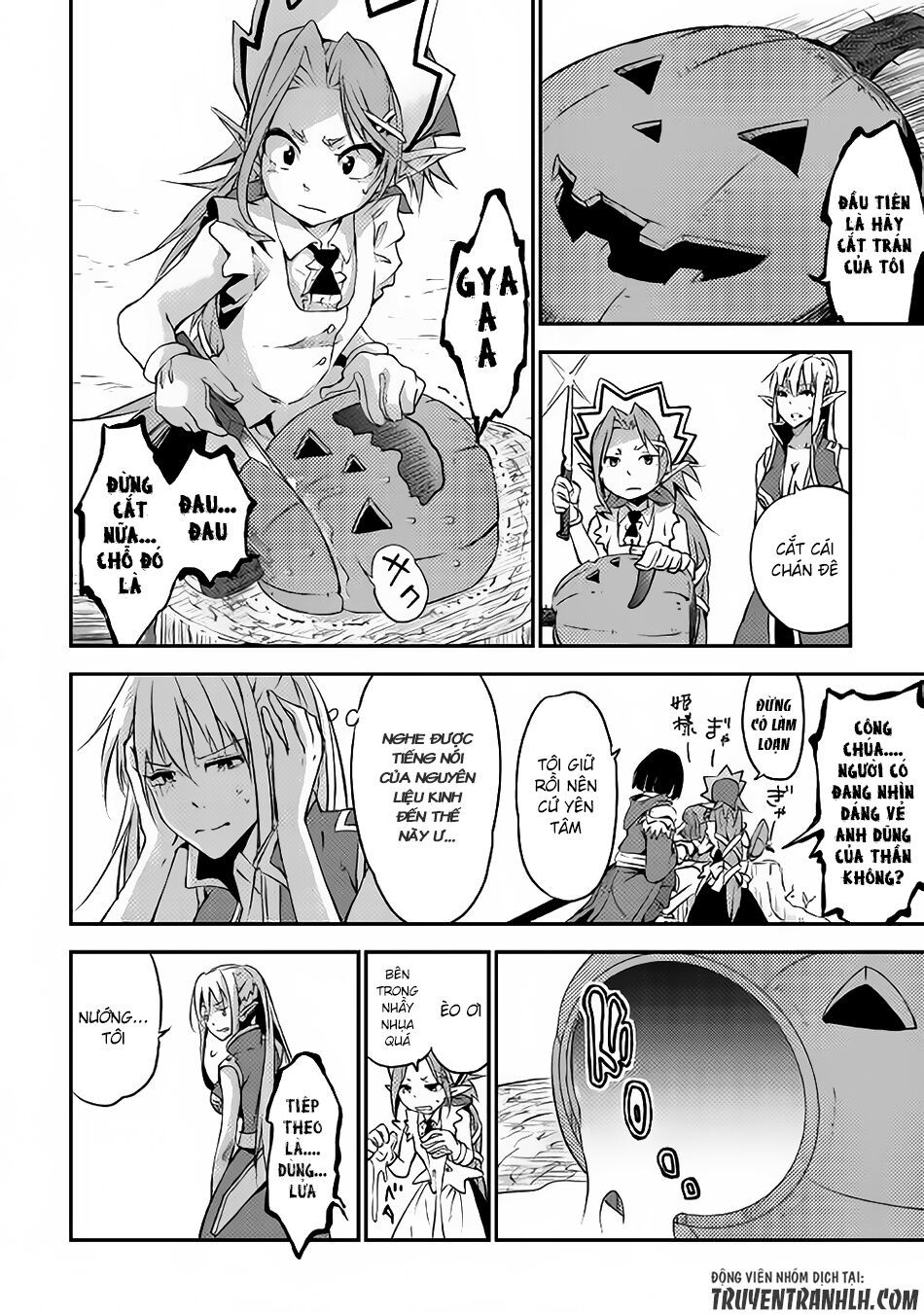 Yuusha No Mago To Maou No Musume Chương 2 Page 33